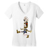 pirate ninja zombie w i p Women's V-Neck T-Shirt