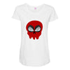 Deadpool Skull Maternity Scoop Neck T-shirt