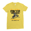 I'm A Nice Biker Grandpa So If I'm An Asshole To You You Need To Ask Y Ladies Fitted T-Shirt