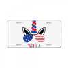 4th of July License Plate