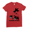 Goku Training T-Shirt Ladies Fitted T-Shirt