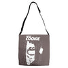 here's johnny cookie Adjustable Strap Totes