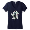 luchador Women's V-Neck T-Shirt