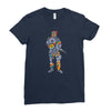 Soldier Colorful Ladies Fitted T-Shirt