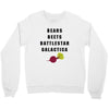 bears beets battlestar galactica Crewneck Sweatshirt