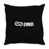 (2x) enkei wheel logo die cut stickers decals (colors to choose) Throw Pillow