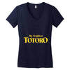 My Neighbor Totoro Women's V-Neck T-Shirt