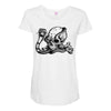 cobra snake Maternity Scoop Neck T-shirt