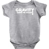 gravity keeps me down Baby Onesie