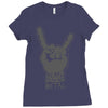 death to all but metal Ladies Fitted T-Shirt