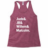 Jude JB Willem Malcolm Racerback Tank