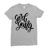 girl gang 2 Ladies Fitted T-Shirt