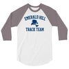 emerald hill track team 3/4 Sleeve Shirt