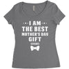 I Am The Best Mother's Day Women's Triblend Scoop T-shirt