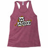 gamer wasd Racerback Tank