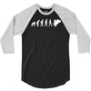 evolution of motorbike 3/4 Sleeve Shirt