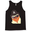 pug in a crew Tank Top
