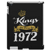 kings are born in 1972 iPad 3 and 4 Case
