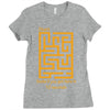 fun maze Ladies Fitted T-Shirt