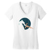 swiss army saber Women's V-Neck T-Shirt