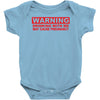 drinking with me pregnancy warning Baby Onesie