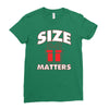 size matters Ladies Fitted T-Shirt