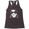 bono u2 vox the edge band rock musica Racerback Tank