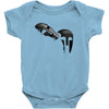 spartan mask Baby Bodysuit