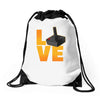 love stick Drawstring Bags
