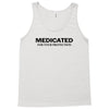 medicated for your protection t shirt 3xl funny awesome cool drugs hum Tank Top