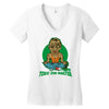 toxic zen master Women's V-Neck T-Shirt