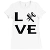 love hairstylist Ladies Fitted T-Shirt