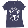 spacehopper ~ mens funny retro Ladies Fitted T-Shirt