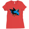 hockey royalty Ladies Fitted T-Shirt