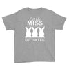 little miss cottontail cute bunny easter Youth Tee