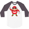 Ugandan Knuckles 3/4 Sleeve Shirt