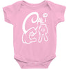 california love cali finger sign Baby Onesie