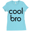cool bro Ladies Fitted T-Shirt