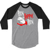 run hippie run 3/4 Sleeve Shirt