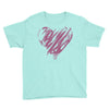 valentines day hearts Youth Tee