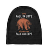 Why Fall In Love If You Can Fall Aslepp Baby Beanies