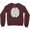 male brain Crewneck Sweatshirt