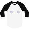 Mooncake Face 3/4 Sleeve Shirt