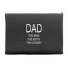 dad the legend Accessory Pouches