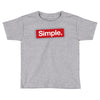 simple red Toddler T-shirt