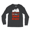can't scare me halloween funeral direct Long Sleeve Shirts