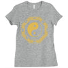 yin yang jingjang shirt china chinesisches denken Ladies Fitted T-Shirt