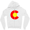 colorado flag Zipper Hoodie