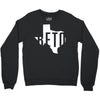 Beto Texas Map Crewneck Sweatshirt