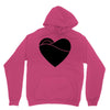 black heart Unisex Hoodie